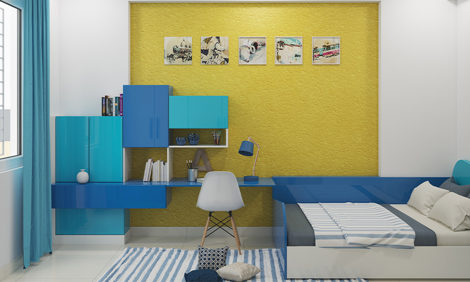 Двоколірне поєднання для стін у спальні.  Які є варіанти - Європейська Школа Дизайну 10