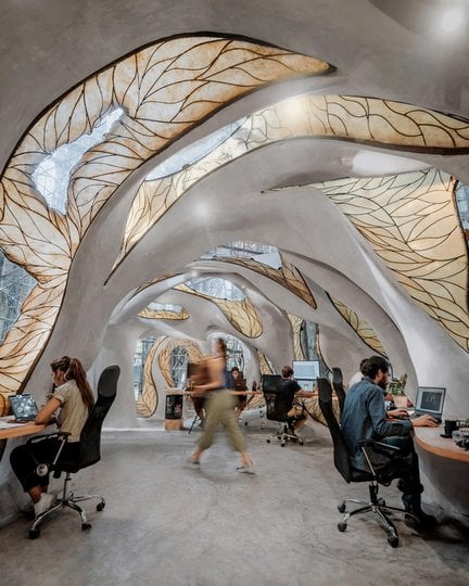 Офіс у джунглях. Інтеграція сучасного дизайну в природу - Європейська Школа Дизайну 9